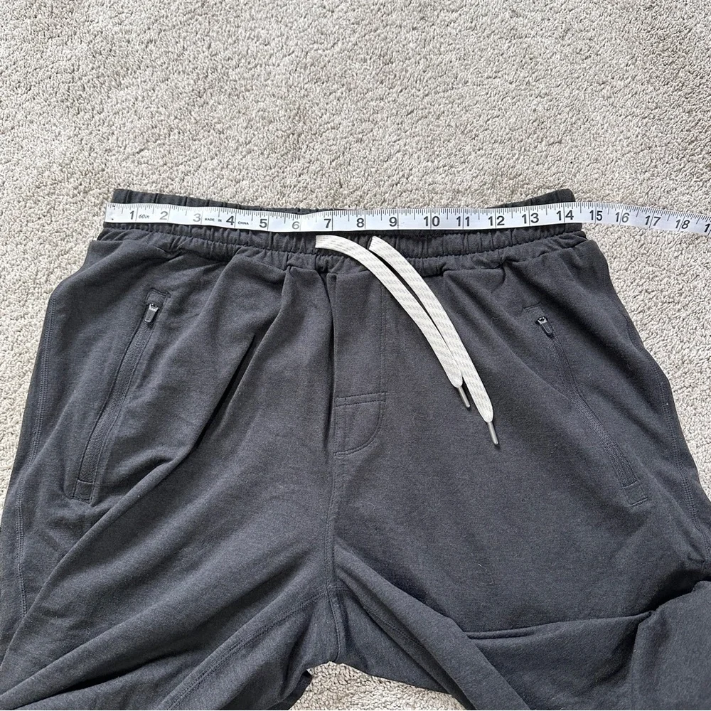 Vuori Men’s Ponto Performance Jogger Pants Pull On in Charcoal Heather S - Picture 11 of 16